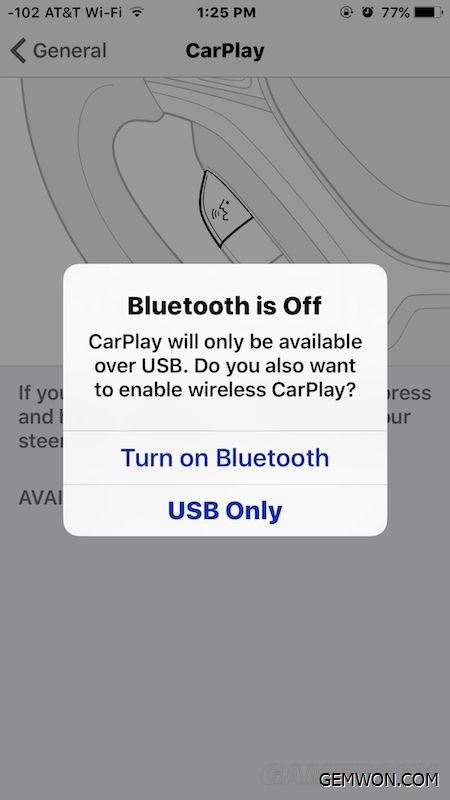 bluetooth usb carplay