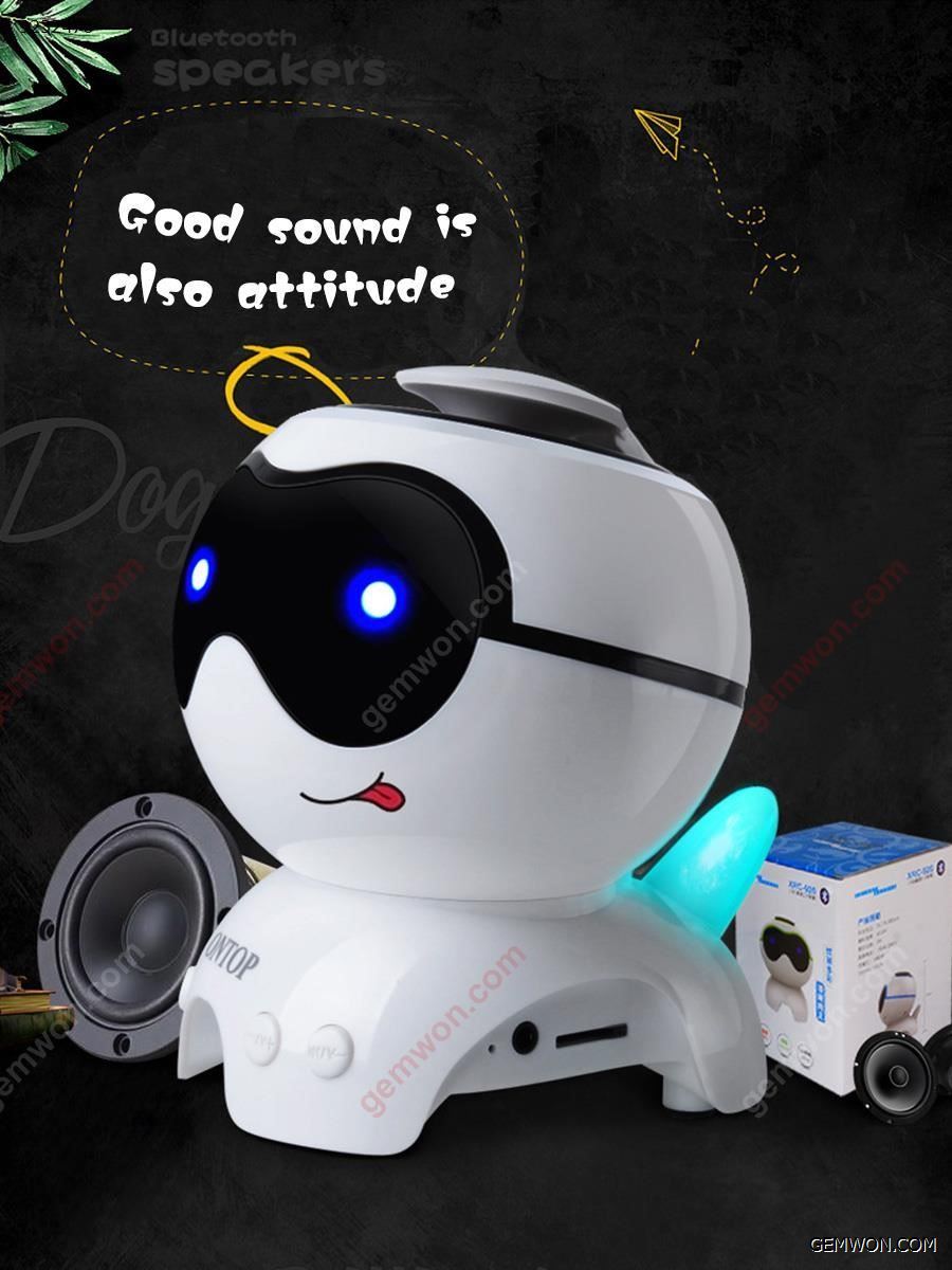 cartoon dog smart speaker