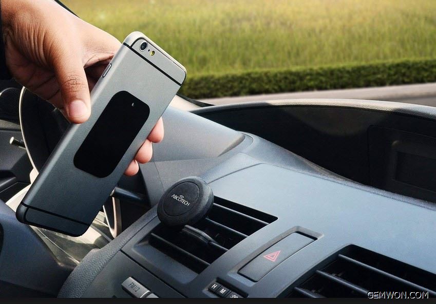 mobile phone bracket for air vent