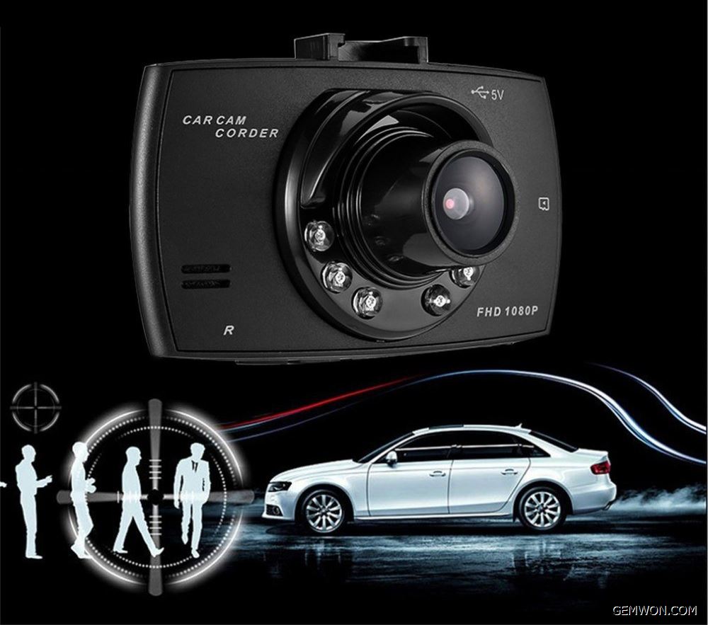 wide angle car video recorder